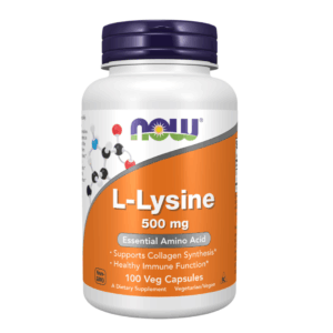 ل-ليسين ، 500 ملجم ، 100 قرص نباتية