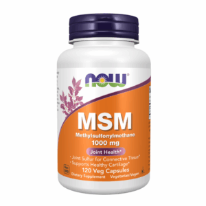MSM ، ميثيل سلفونيل ميثان ، 1000 ملغم ، 120 كبسولة نباتية
