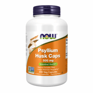 Psyllium Husk 500mg 200 Veg Capsules