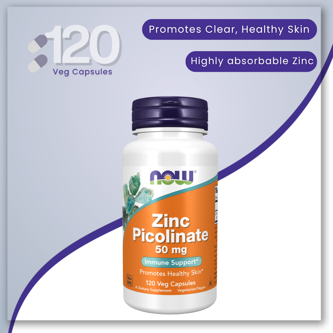 Zinc Picolinate 50mg - 120 Capsules