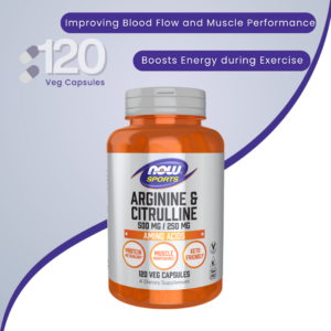 Arginine & Citrulline 500 mg / 250 mg
