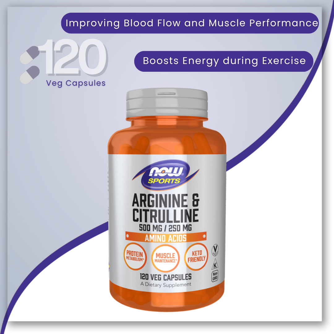 Arginine & Citrulline 500 mg / 250 mg