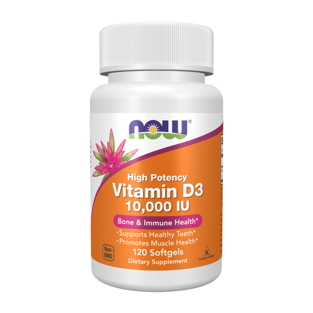 Vitamin D3 10,000 IU 120 Softgels
