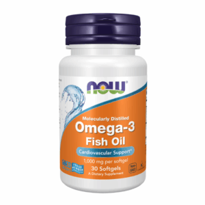 Omega 3 Fish Oil, Molecularly distilled 30 Softgels