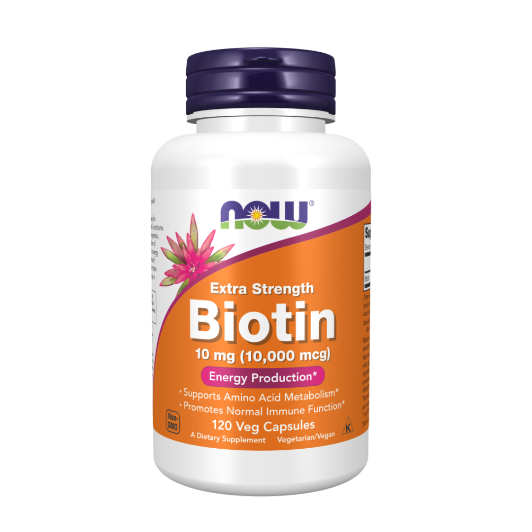 Biotin 10,000 mcg 120 Veg Capsules