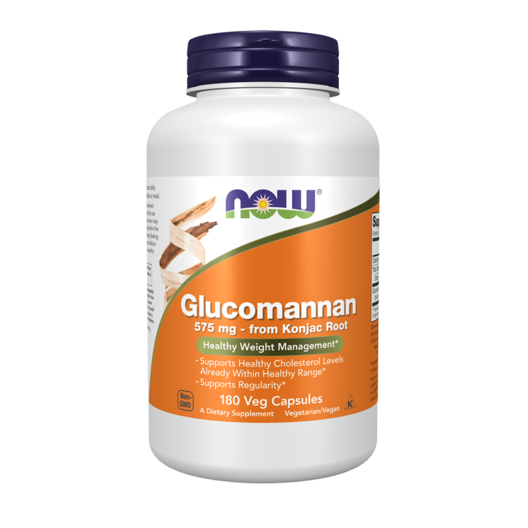 Glucomannan 575 mg 180 Veg Capsules