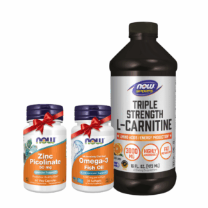 L-Carnitine, Zinc, Omega-3