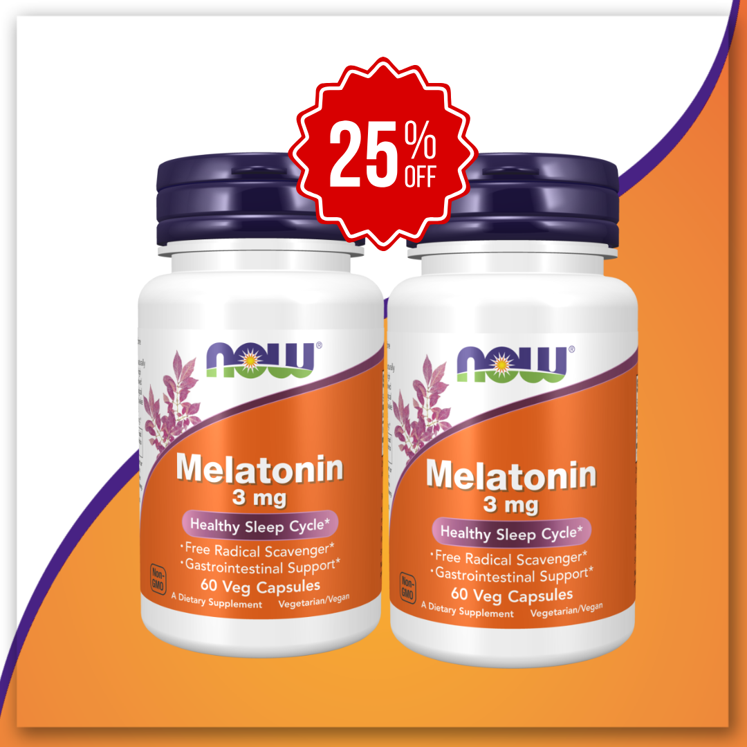 Deep Sleep (buy 2 Melatonin 3mg 60 Veg Capsules get 25% off)