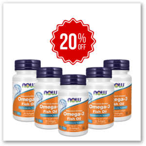 Family Health (4 Omega 3 (30 caps) & Get 1 Omega 3 FOR FREE)