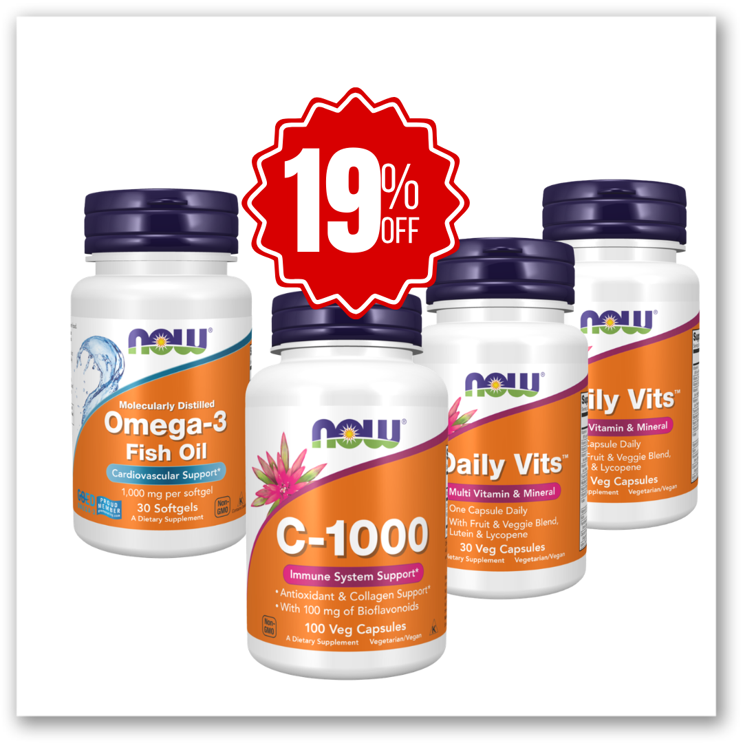 Family Wellness Pack (Daily Vits + Omega 3 + Vitamin C-1000 + Daily Vits Free)