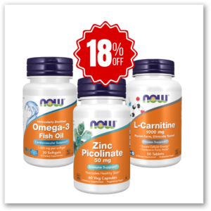 Gym & Muscles (Omega3 + Zinc Picolinate + L-Carnitine)