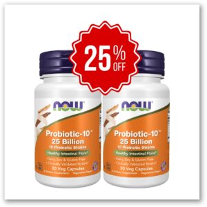 Digestive Health Bundle ( Probiotic 30 Veg )