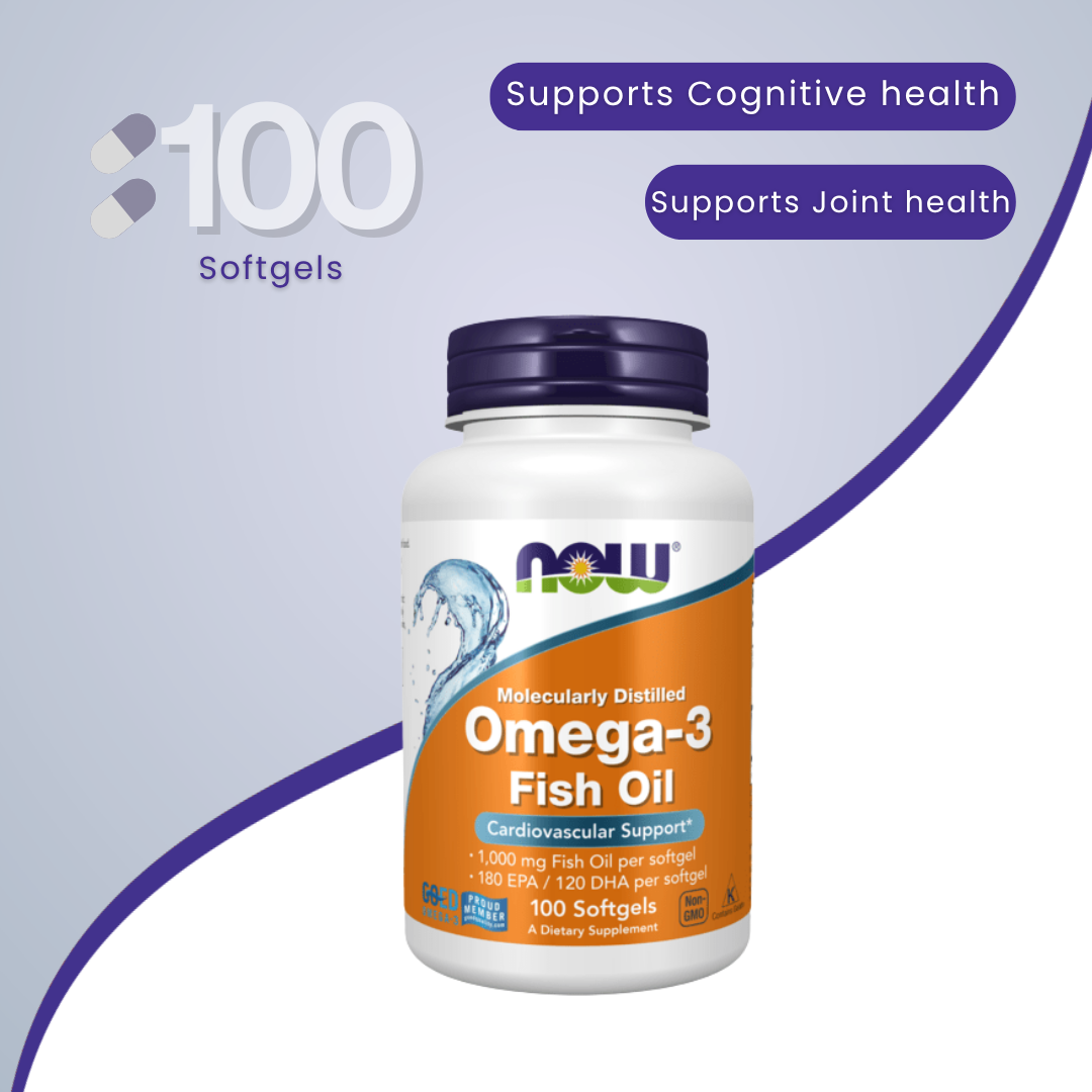 Omega 3 Fish Oil, Molecularly distilled