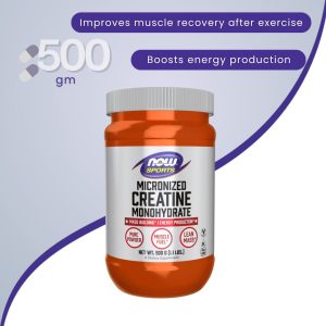 Creatine Monohydrate, Micronized Powder