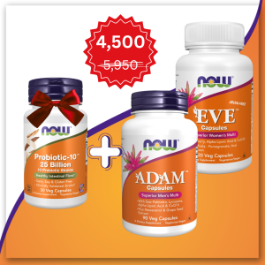 ADAM + EVE + Free Probiotic — Save 1,500 EGP